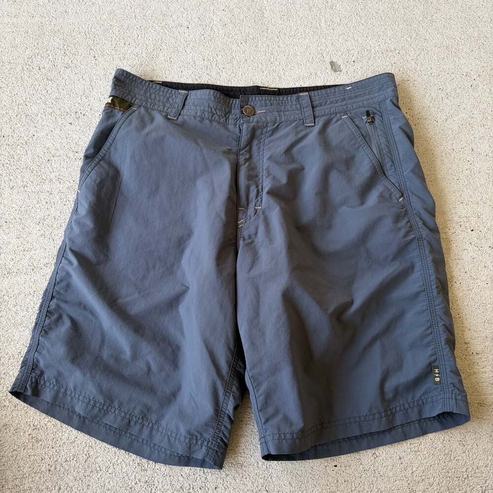 Howler Brothers Horizon Hybrid Shorts 2.0 - Petrol Blue - Size 33